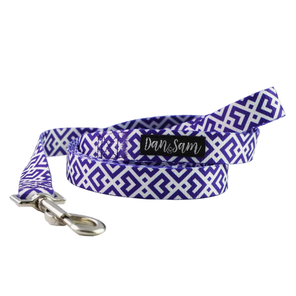 Dan & Sam – Dog Lead – Purple Delight