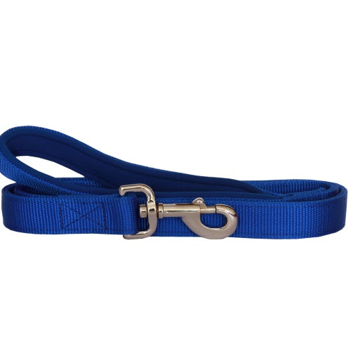 Beau Pets – Neoprene Handle – Nylon Lead Various Colours