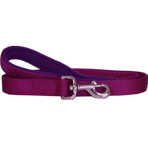 Beau Pets – Neoprene Handle – Nylon Lead Various Colours