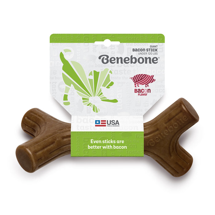 Benebone – Bacon Stick Chew Toy