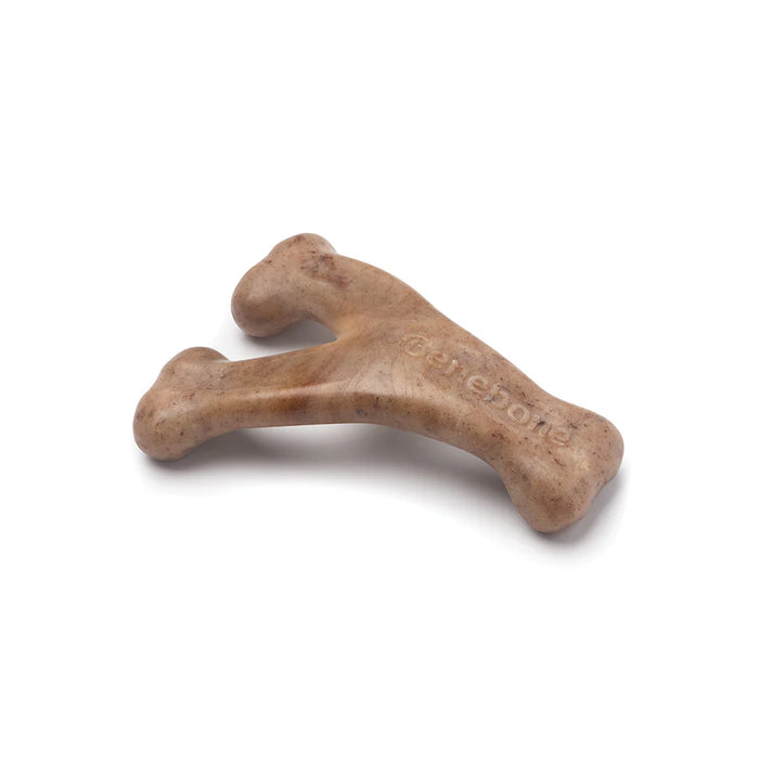 Benebone – Bacon Puppy Wishbone Chew Toy