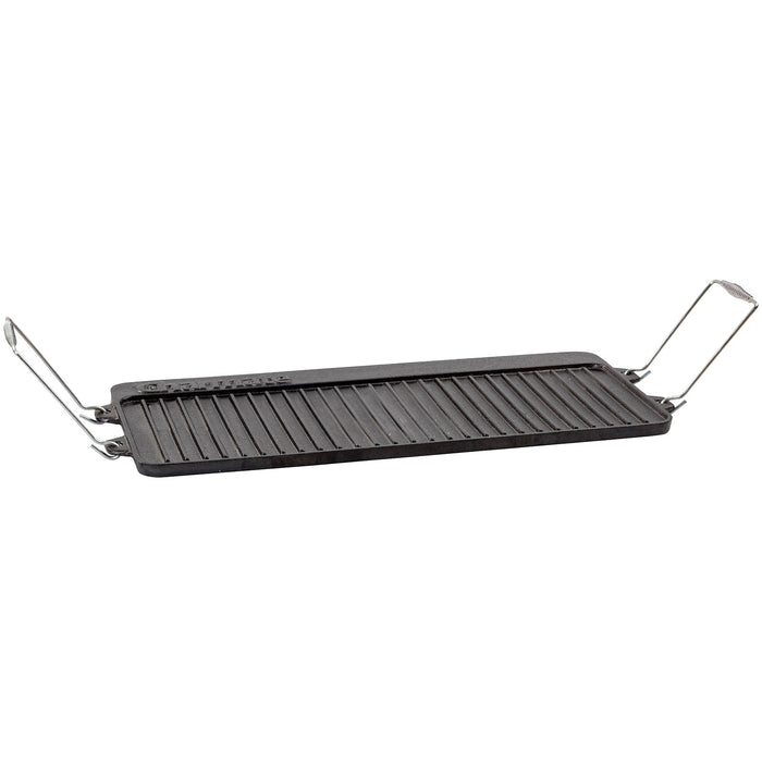 Charmate 3 Burner Cast Iron Reversible BBQ Plate