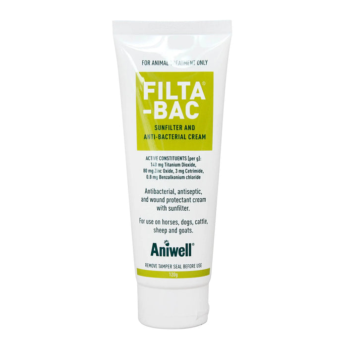 Filta-Bac – Sunfilter and Anti-Bacterial Cream 120g