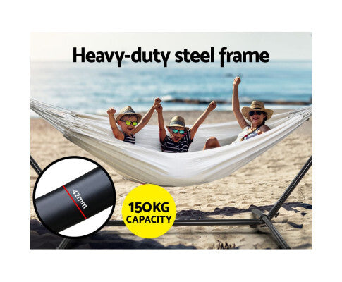 Gardeon Camping Hammock With Stand