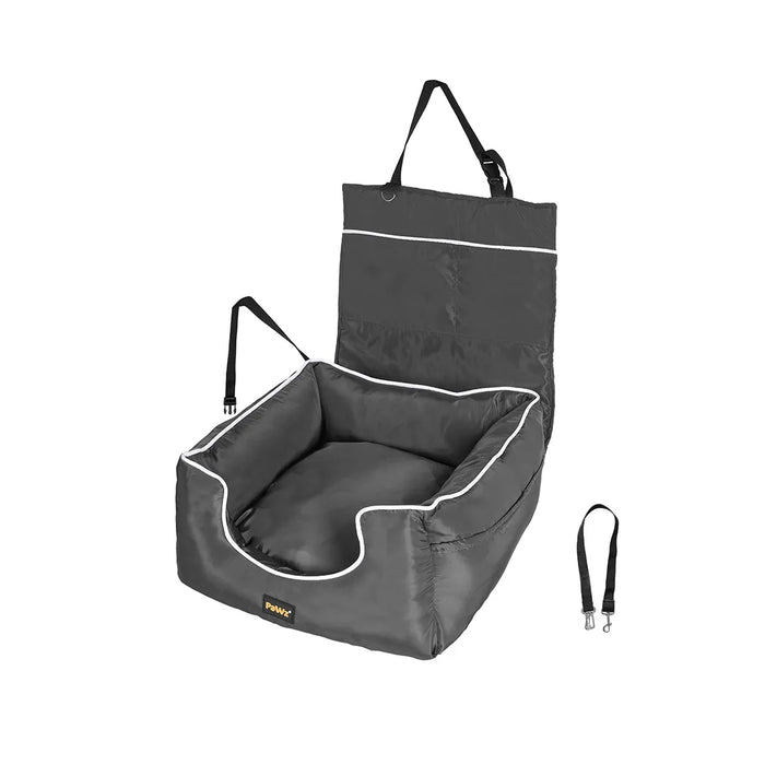 PaWz Puppy Car Booster Seat - Grey