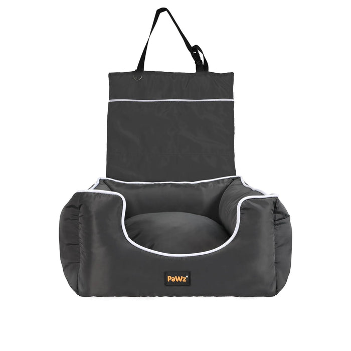 PaWz Puppy Car Booster Seat - Grey