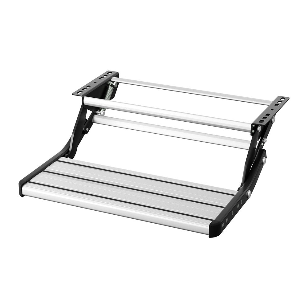 Weisshorn Caravan Step Pull Out Step Single Aluminium 200KG — Travel ...