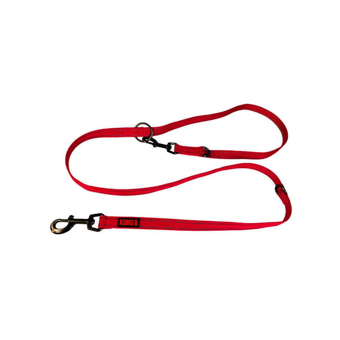 KONG Adjustable Red Leashes Large