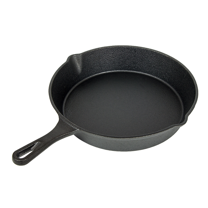 Pre Seasoned Cast Iron Skillet Fry Pan Set 3 Pcs Frying Pan Set