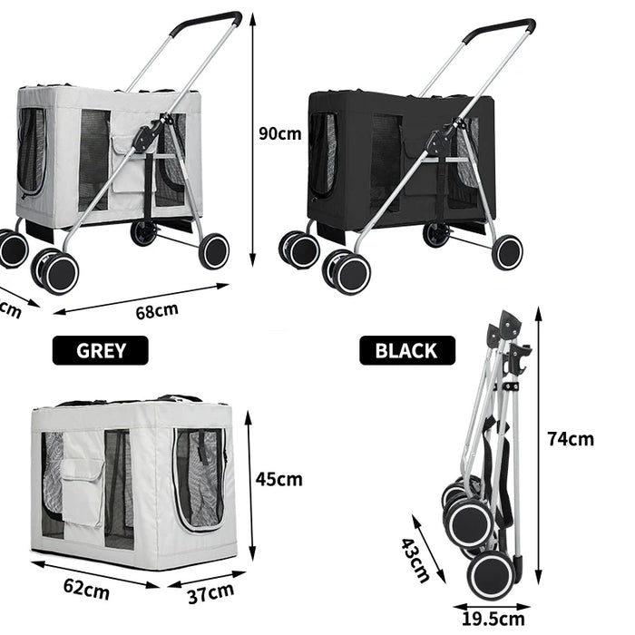 PaWz Essential Pet Stroller / Carrier