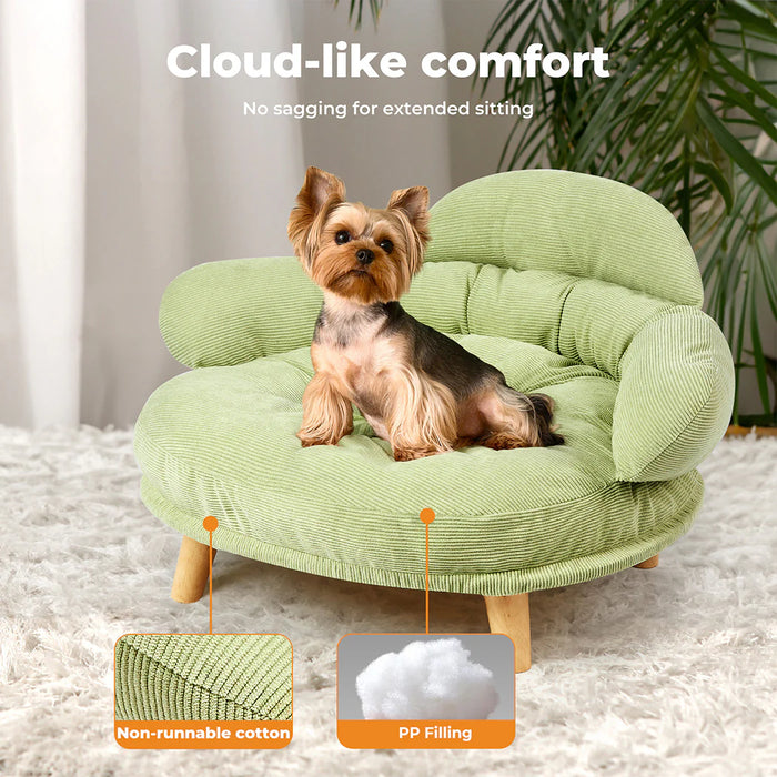 CloudNest Elevated Pet Sofa Bed