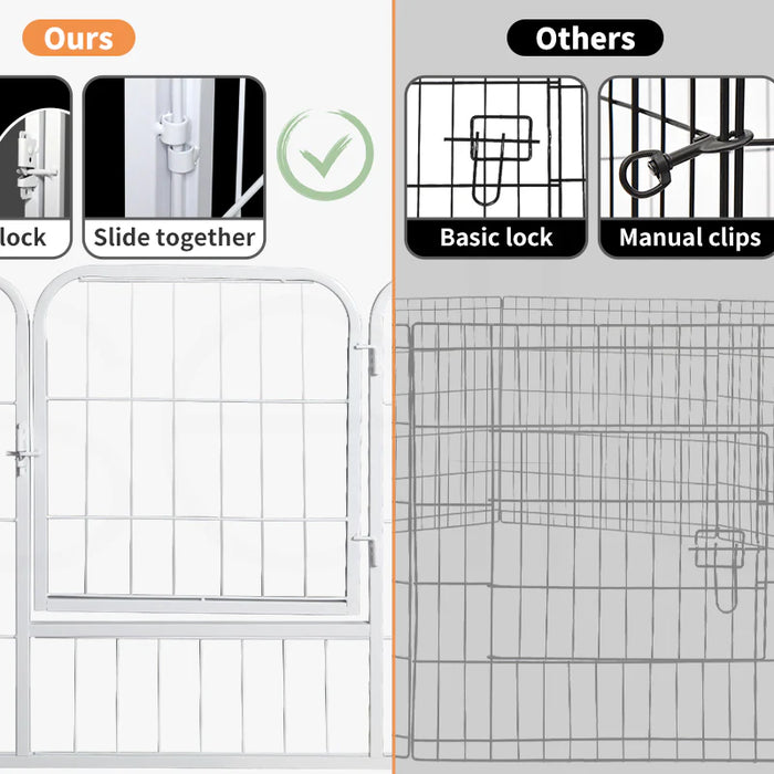 PaWz 8 Panel Pet Playpen