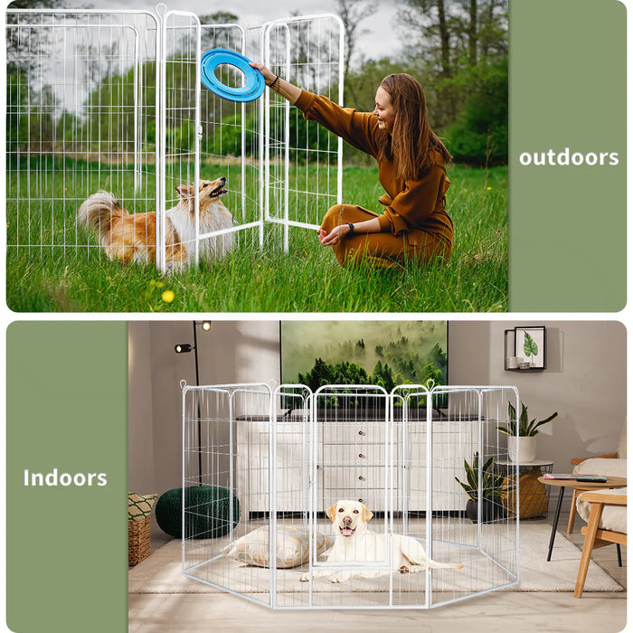 PaWz 8 Panel Pet Playpen