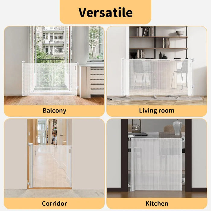 Retractable Mesh Pet Gate 1.5m